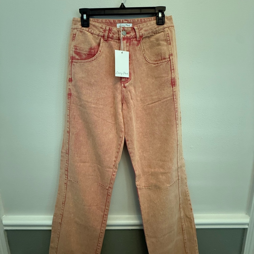 Emory Park Peach Wash Jeans